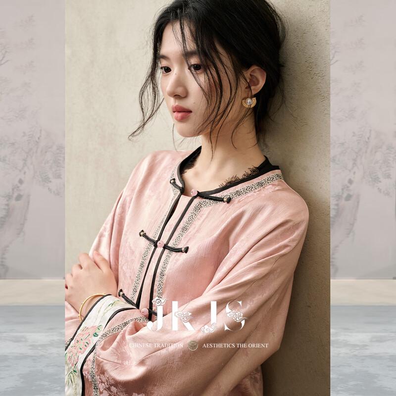 JK&JS Мэнхуалу Куртка с вышивкой в новом китайском стиле