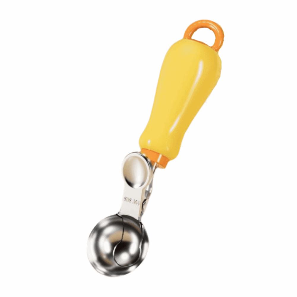 Stainless Steel Fruit Ball Spoon Non-Stick Fruit Scoop Ice Cream Digger Kitchen Gadgets