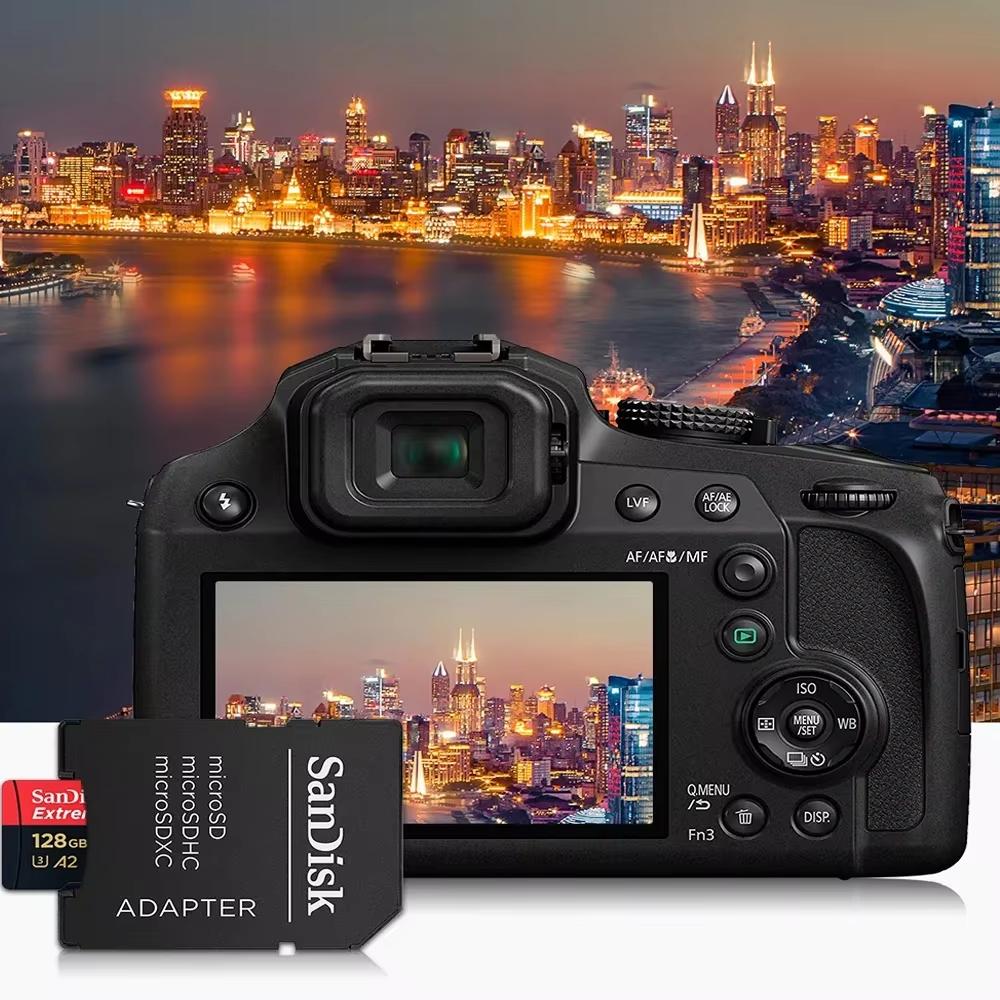 SanDisk Extreme Pro Card 256 ГБ Micro SD-карта SDXC Карта памяти UHS-I 128 ГБ 512 ГБ 64 ГБ 32 ГБ U3 V30 TF Флэш-карты Адаптер для карты памяти для камеры DJI