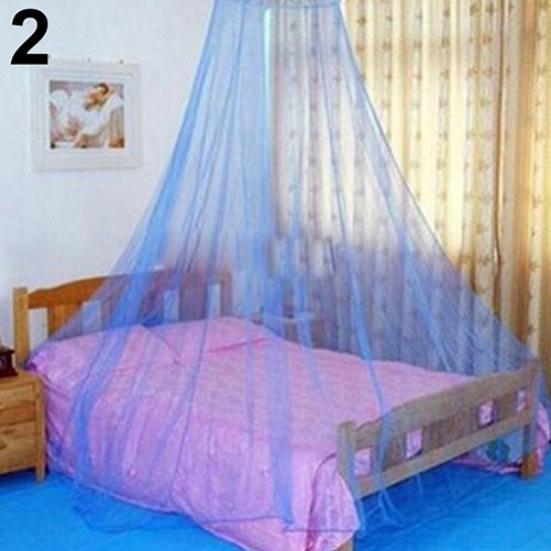 Elegant Lace Insect Bed Canopy Netting Curtain Round Dome Mosquito Net Bedding CDN