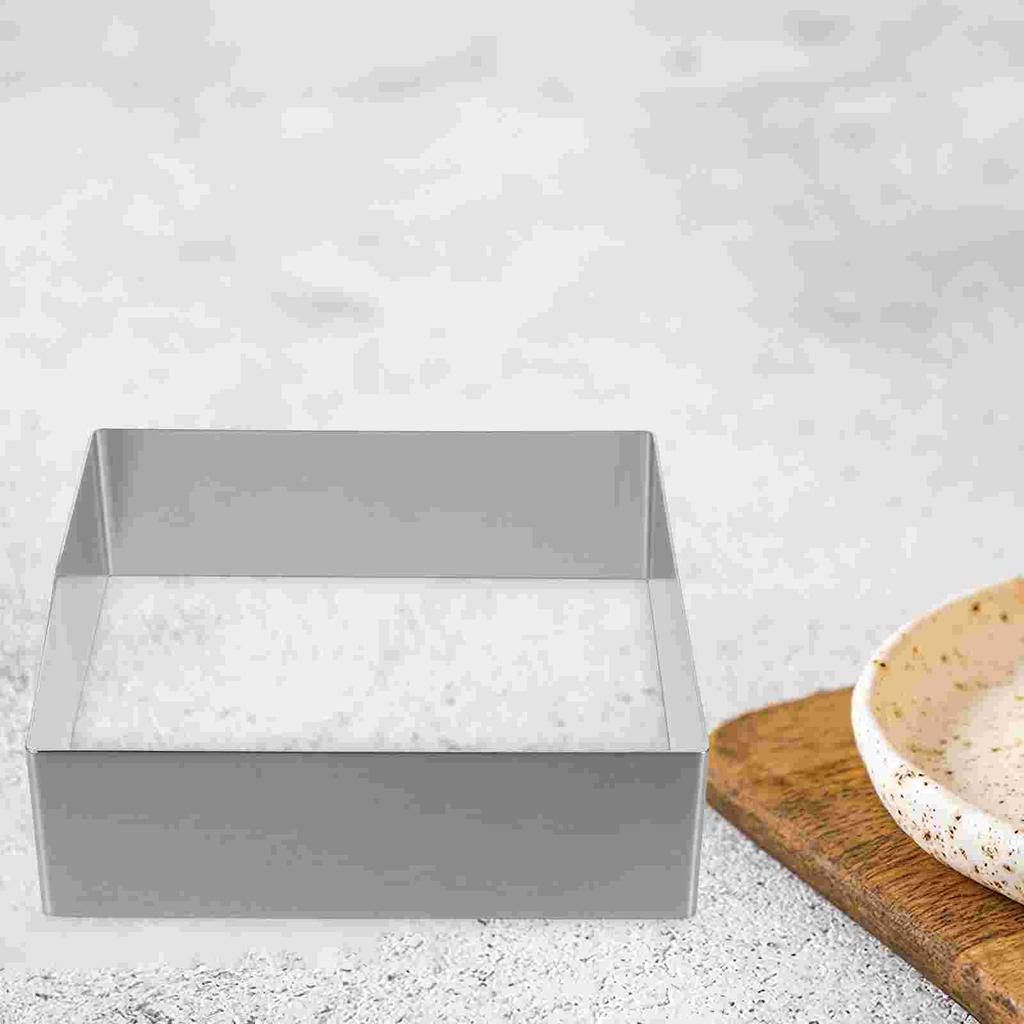Форма из нержавеющей стали для торта, кольцо для детского десерта, квадратные овальные формочки для выпечки