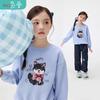 Девочковый топ с длинным рукавом и 3D бантом Xiaoyinman