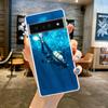 Phone Case For Google Pixel 9 8 7 6 9A 8A 7A 6A 5 4 5A 4A 3A Pro XL Soft Clear TPU Transparent Cover Diver Diving