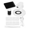 12MP Digital Microscope 1000X Magnification USB Precise Focusing with 3.97inch Screen 6 LED Lights