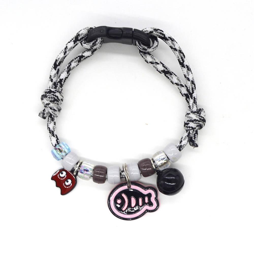 Colorful Pet Necklace with Bells Pet Neck Rings Cute Cat Puppy Collar Cat