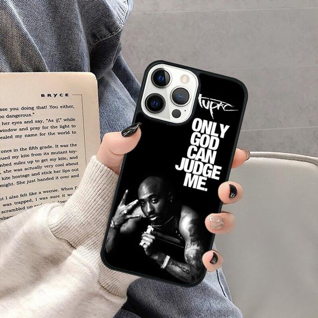 Чехол для телефона 2pac Only God Can Judge Me для iPhone 17 Air 16 16e 15 13 14 11 12 Pro Max Plus coque fundas Оболочка