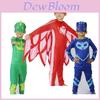 Костюм PJ Masks от Noblekids с красочным комбинезоном Кэтбоя, Совы и Гекко для детей
