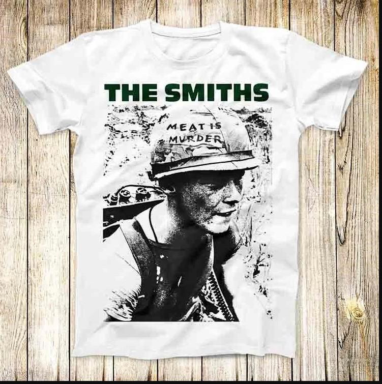 The Smiths Meat Is Murder Album T-Shirt Mens Womens Tees Top, size S-4XL