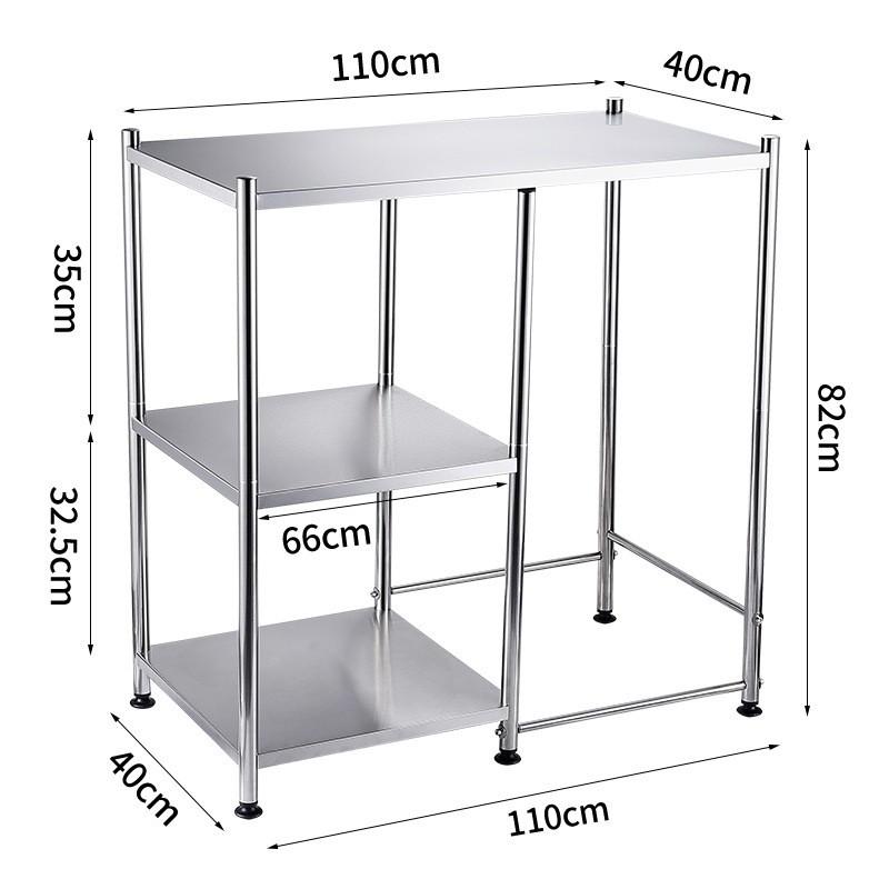 Утолщенная газовая стойка из нержавеющей стали для кухонного стола, многофункциональная газовая плита, стойка для хранения