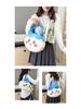 Adorable Usagi Cartoon Crossbody Bag – Large Capacity, Single Shoulder Girly Handbag