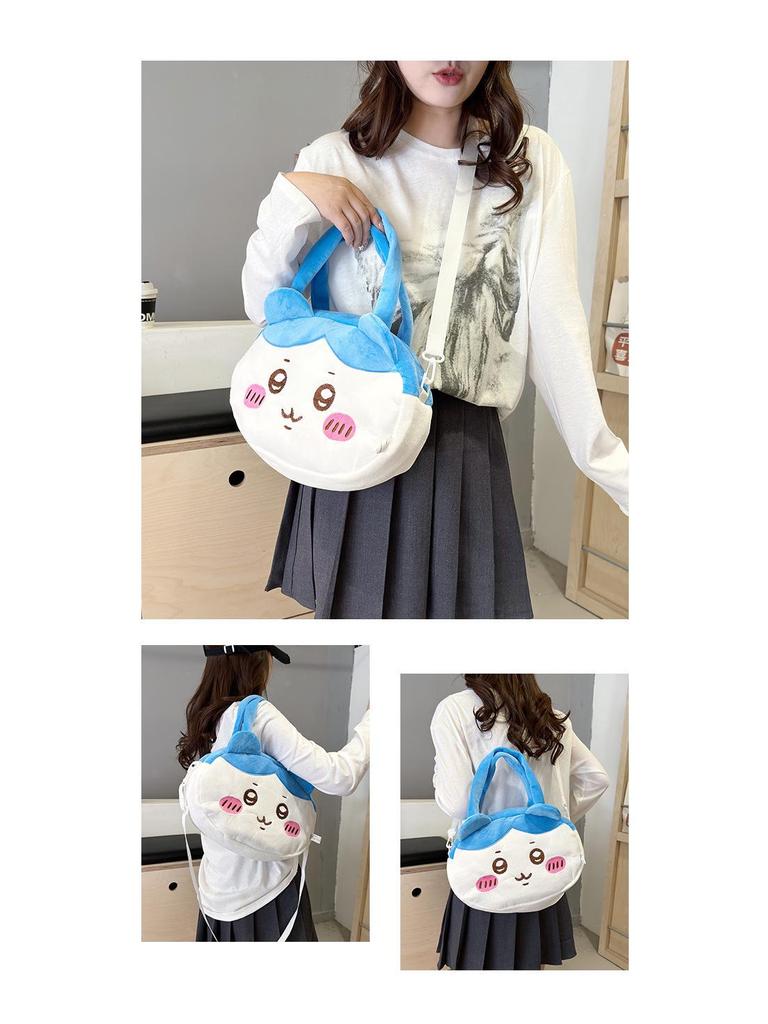 Adorable Usagi Cartoon Crossbody Bag – Large Capacity, Single Shoulder Girly Handbag