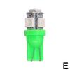 1 шт. T10 5W5 W5W светодиодная лампа 5050 5SMD 12 В автомобильная лампа для чтения салона боковая лампа для мотоцикла номерной знак клиновой купол номерной знак багажник Lam P2G6