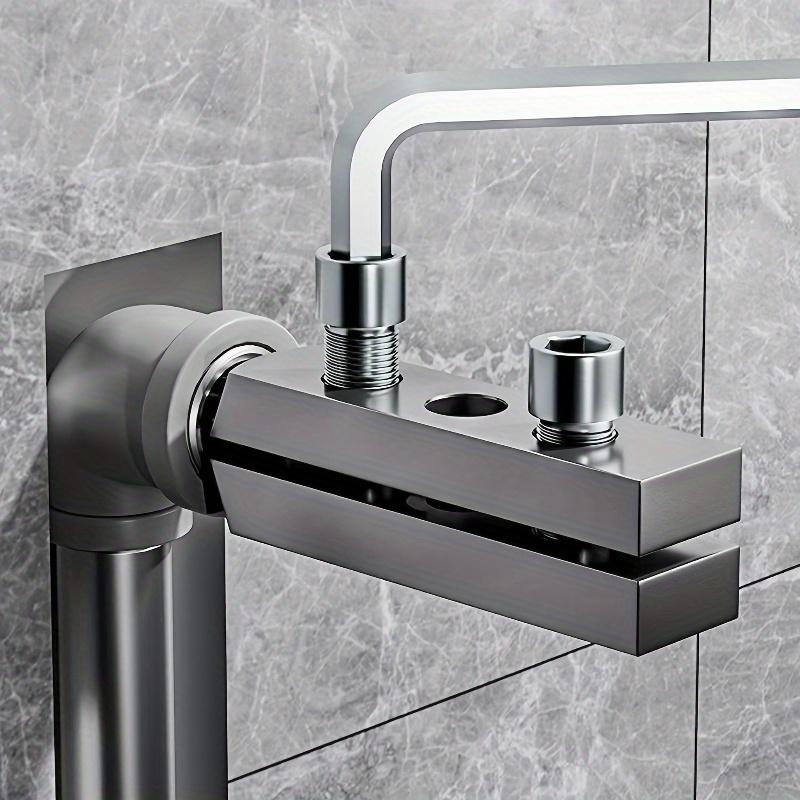 Инструмент для демонтажа разрыва металлической водопроводной трубы - съемник углового крана, с конструкцией стопорной гайки, регулируемый рычаг, простота в эксплуатации, без соединителя