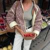 Новая осенне-зимняя женская куртка на хлопковой подкладке с принтом