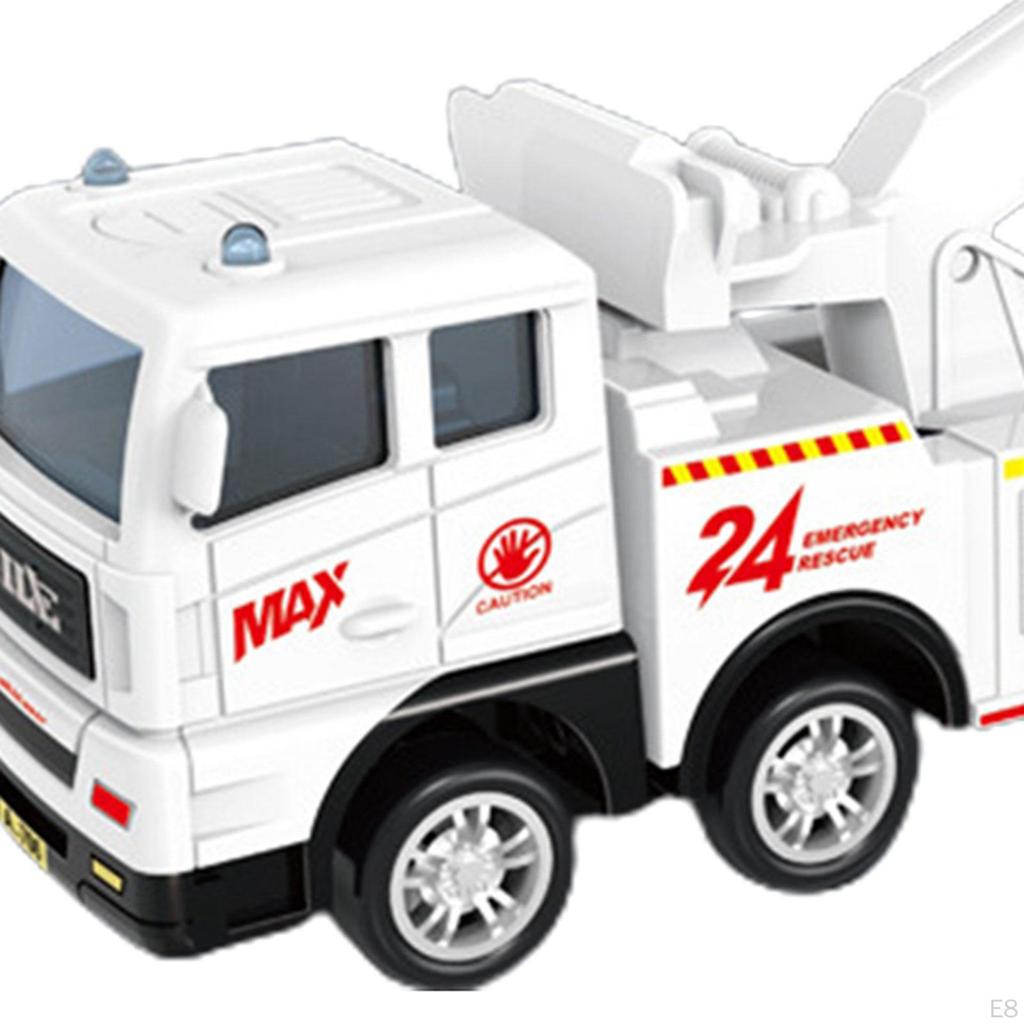 Мусоровоз, игрушечный фрикционный интерактивный детский транспорт, модель автомобиля