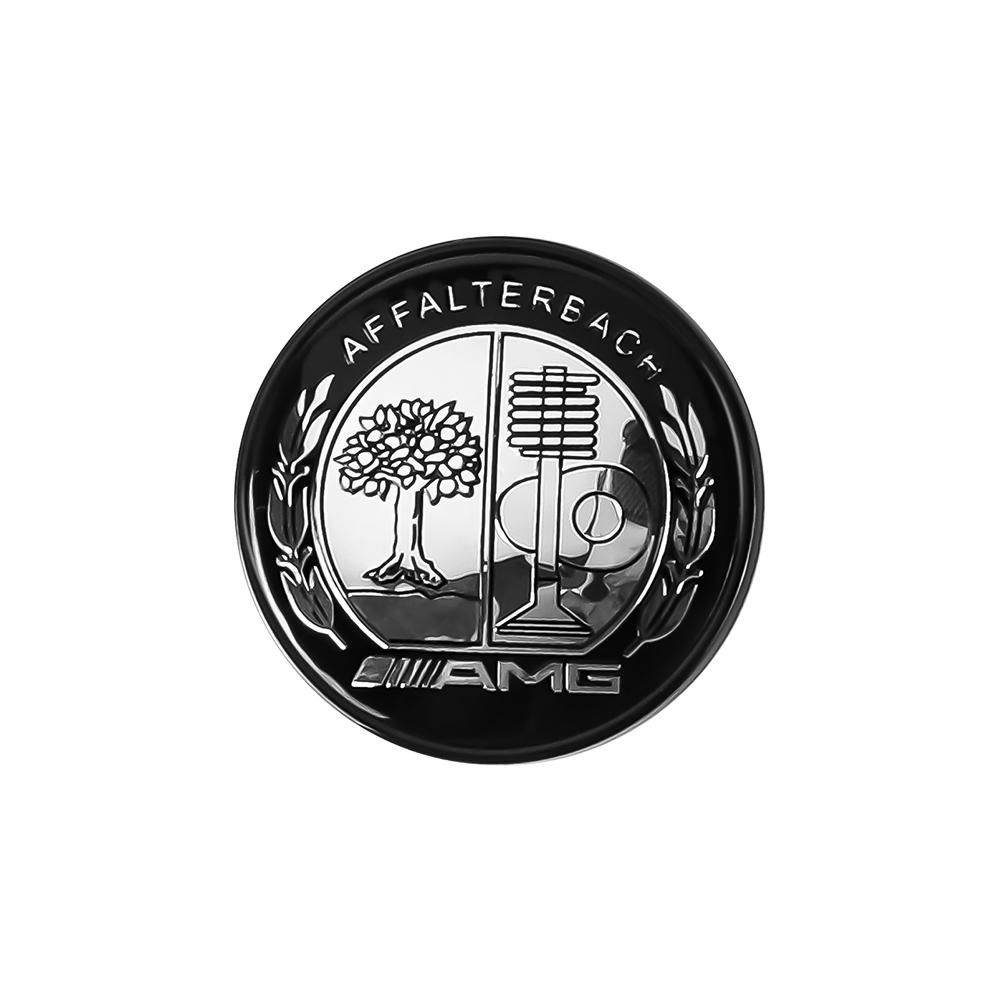 For Benz W126 1Pc 42mm 3D Metal Car Front Hood Emblem Bonnet Label Badge For Mercedes Benz W203 W204 W205 W206 W212 W213 W222 W223 Styling