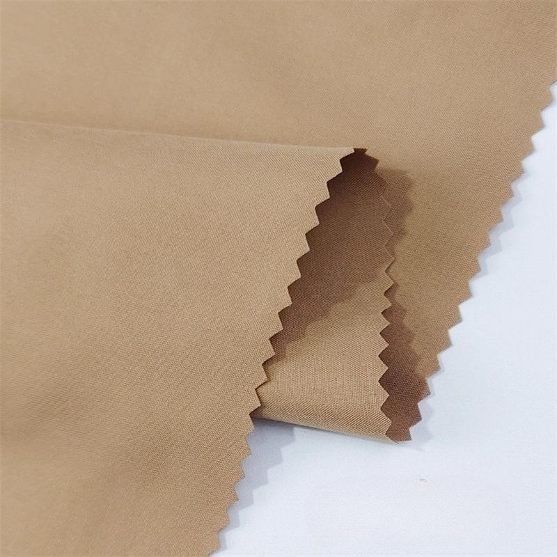 Однотонная матовая полиэстеровая ткань полотняного переплетения для DIY-куртки-ветровки, альтернатива хлопковой рубашке-куртке