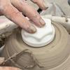 Portable Ceramic Clay Trimming Spinner Potters Rotary Disc Wheel  Potters and Clay Artists