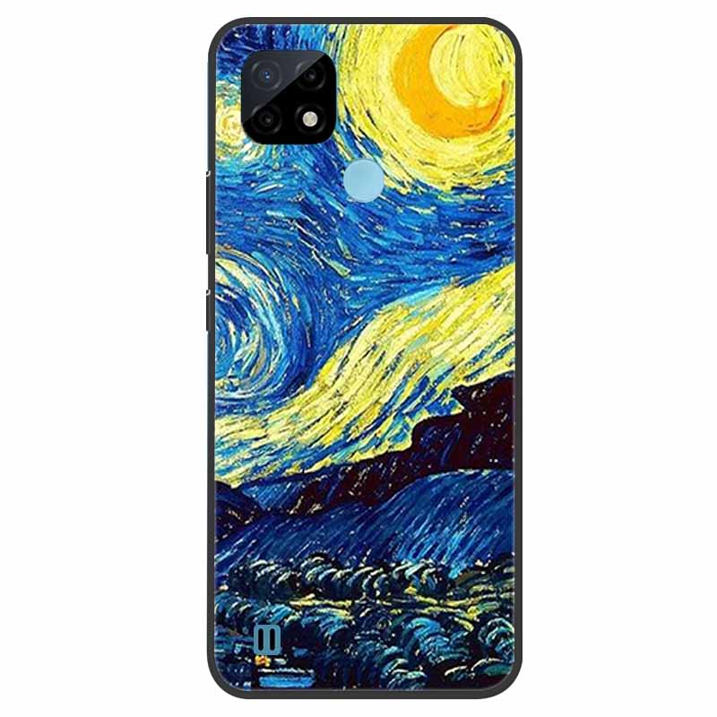 Для Realme C21 чехол противоударный мягкий силиконовый чехол из ТПУ для Realme C31 C21Y C25S C25 чехлы для телефонов Realme C21 C31 милый мультфильм