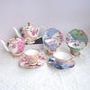 Wedgwood Floral Dance Butterfly Yellow Cup and Saucer Set