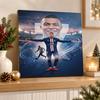 Kylian Mbappe Diamond Painting Kit 5D Full Drill DIY Diamond Mosaic Wall Art Home Decor