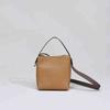 Casual Bag, High-end Shopping Basket, Cowhide Bucket Bag, Women's Crossbody Bag, Single-shoulder Bag