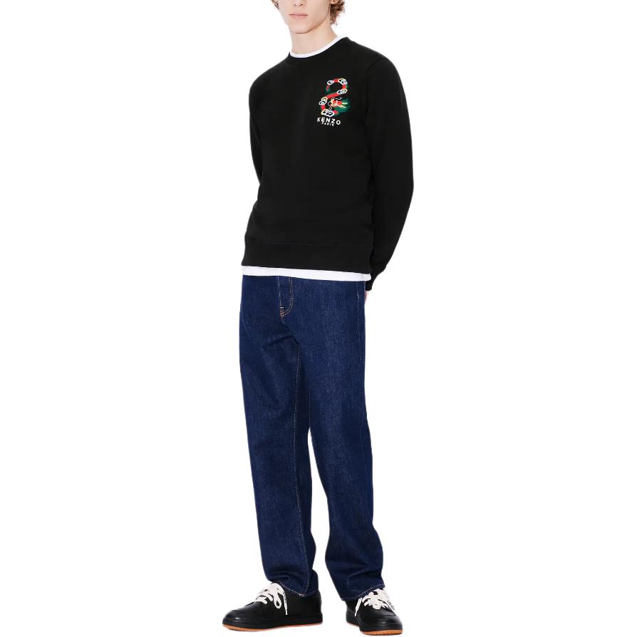 KENZO Sweatshirts Men's Crew Neck Moderate Other FE55SW1654MF-99J