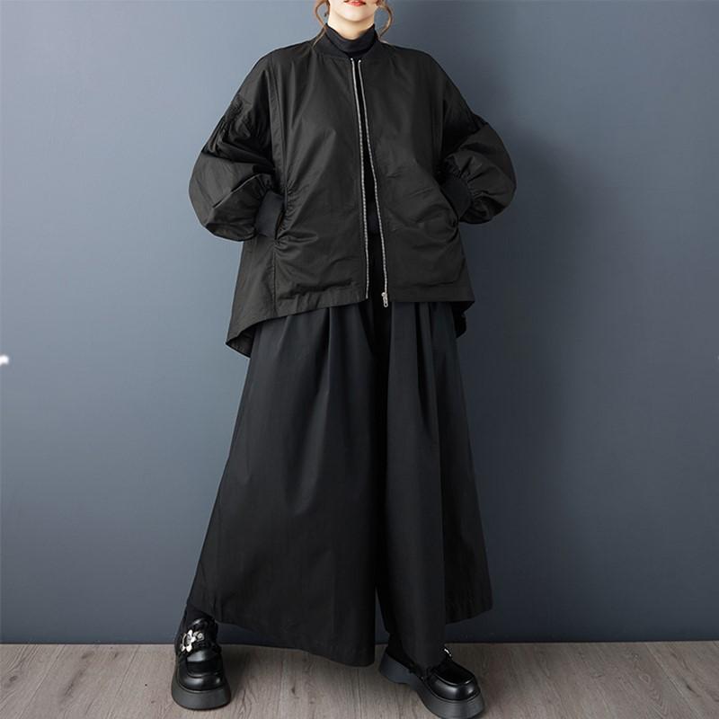 Long Sleeve Plus Size Cotton Jaket Causal Loose Spring Autumn Women Jacket Coat