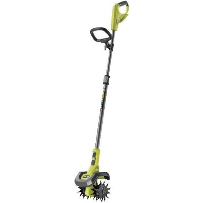 RYOBI - Bineuse 18V ONE+ - Largeur De Travail 20 Cm - Profondeur 10 Cm - 4 Fraises Ø 16 Cm - Sans Batterie Ni Chargeur - RY18CVA-0