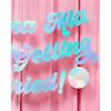 xo, Fetti Mamma Mia She's Getting Married Banner - Blue Iridescent Foil, 5 Ft. | Disco Bachelorette Decorations, 70s Backdrop, Groovy Bach Party,