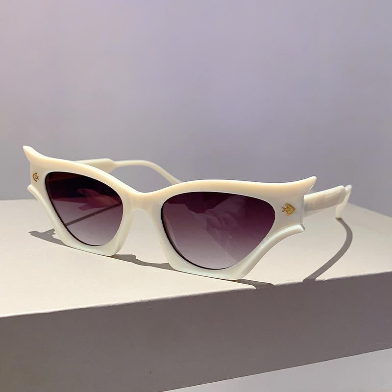 Trendy Retro Cat Eye Shades Women New Fashion Leopard Gradient Sunglasses Outdoor Decor Beach Trends Sun Glasses