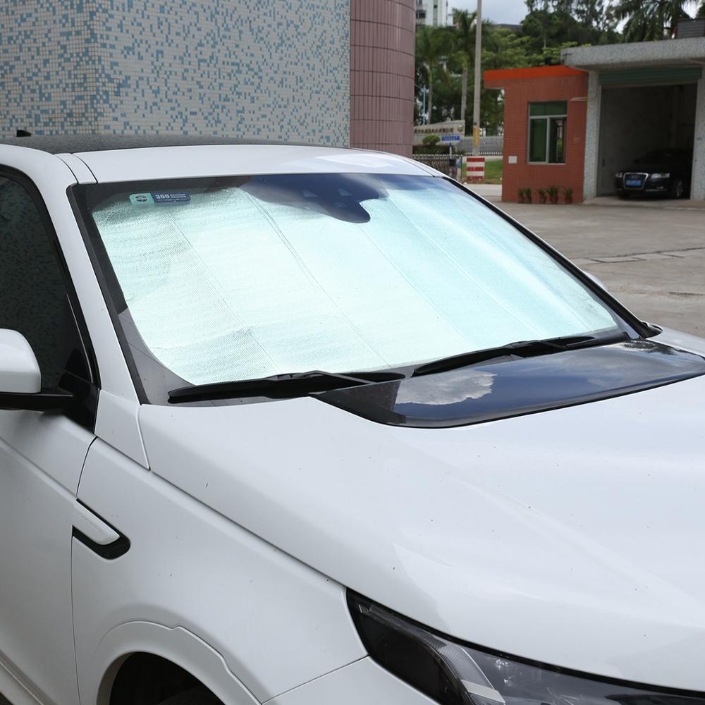 Для Land Rover Discovery Sport L550 2015-22 алюминиевая фольга, переднее лобовое стекло автомобиля, термозатенение, солнцезащитный крем для автомобиля