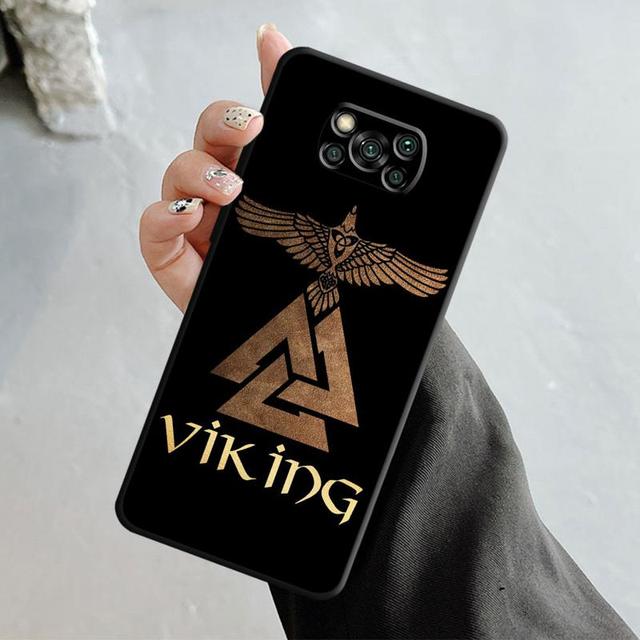 Чехол для телефона Xiaomi Poco X3 Nfc X4pro M3 C40 для Mi 12 11 10 10t 8 Note10 Lite 11ultra 11t Pro F1 Viking Vegvisir Logo Tree
