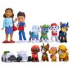 Ensemble De Figurines Pat'Patrouille En PVC, 12 Pièces, Jouets De Voiture Canine Idéal Pour Anniversaires Et Fêtes De Noël