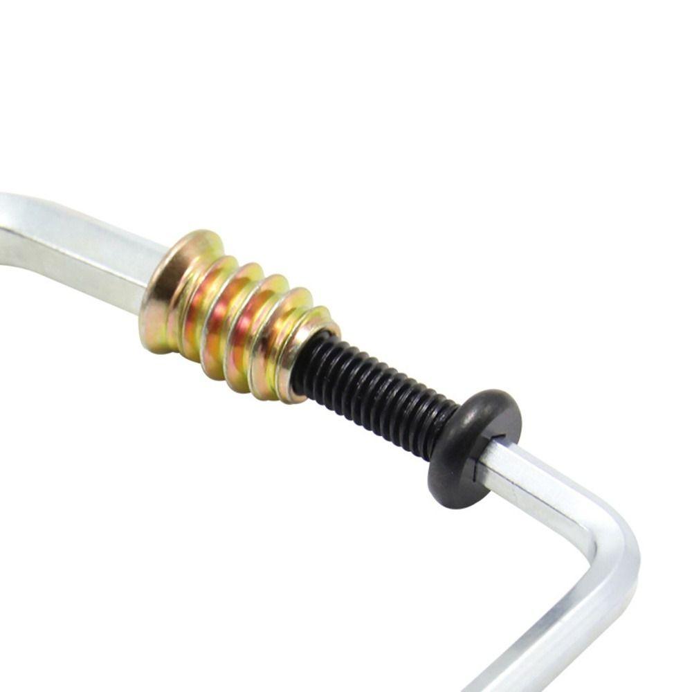 10Sets Plain Carbon Steel Nut Threaded Inserts Wood Furniture Screws for Woodworking DIY Repair
