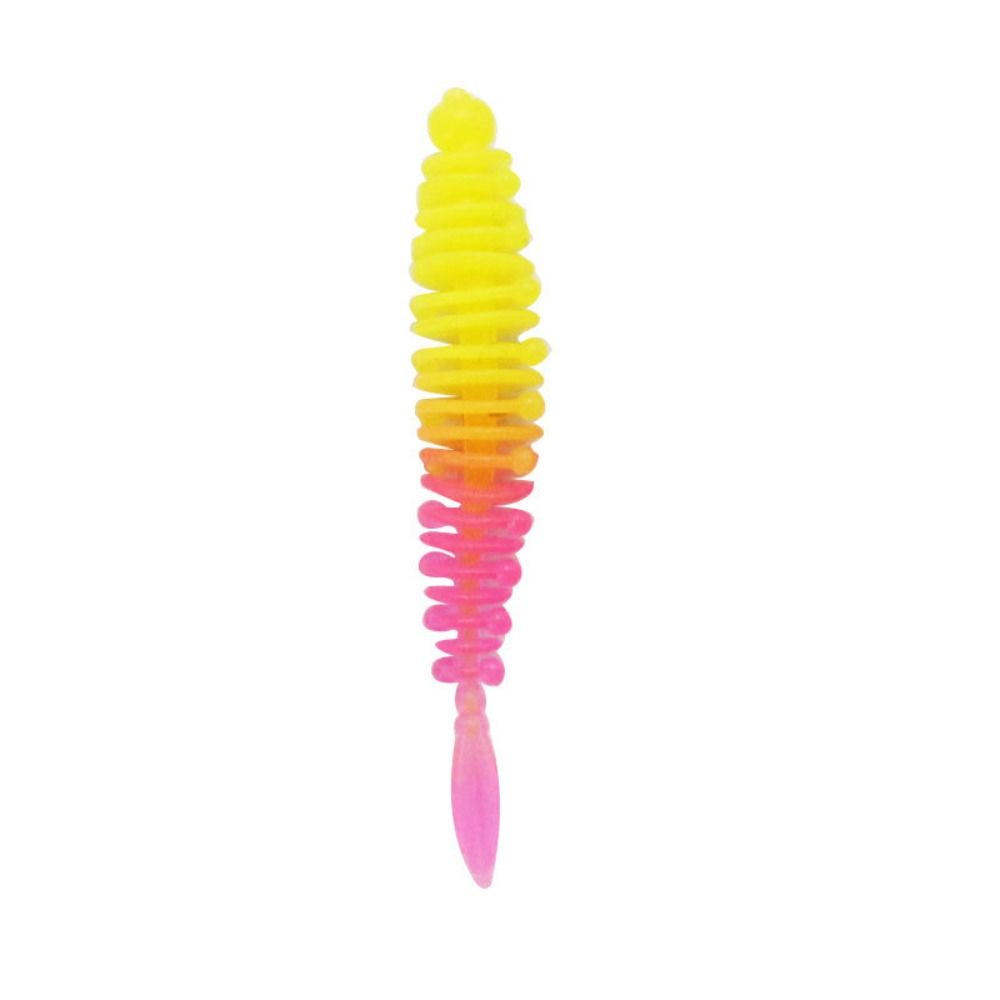 10PCS 5.5cm/1g Soft Fishing Lure PVC Soft Plastic Worm Lures New Fishing Tackle  Ocean Sea