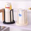 Disposable Cup Storage Holder Rack Shelf Water Tea Cups Wood Dispenser with Longer Stick Mug Display Stand Organizer Supplies
