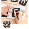 42Pcs Alphabet Letter Stencils, Symbol Numbers Templates, Holiday Decor Drawing Templates Journal