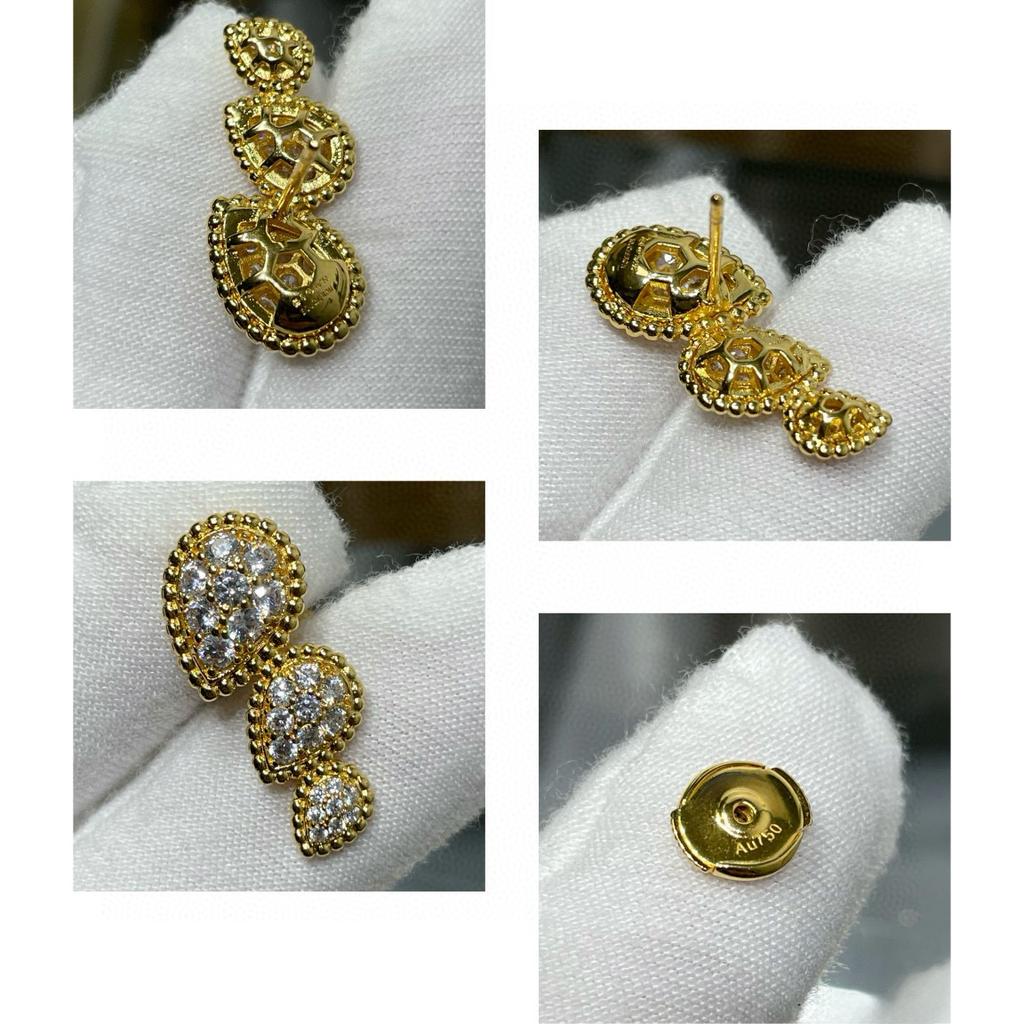 Горячий бренд Винтажные серьги для женщин Роскошные украшения Мода Капля воды Дизайнерские серьги-подвески Чистое серебро 925 пробы Вечерние серьги-пусеты