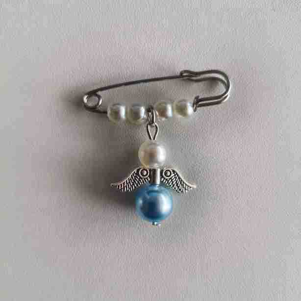 JYL TS Bracelet Brooch Wedding Angel Wing Accessory Enhances Romance & Blessings
