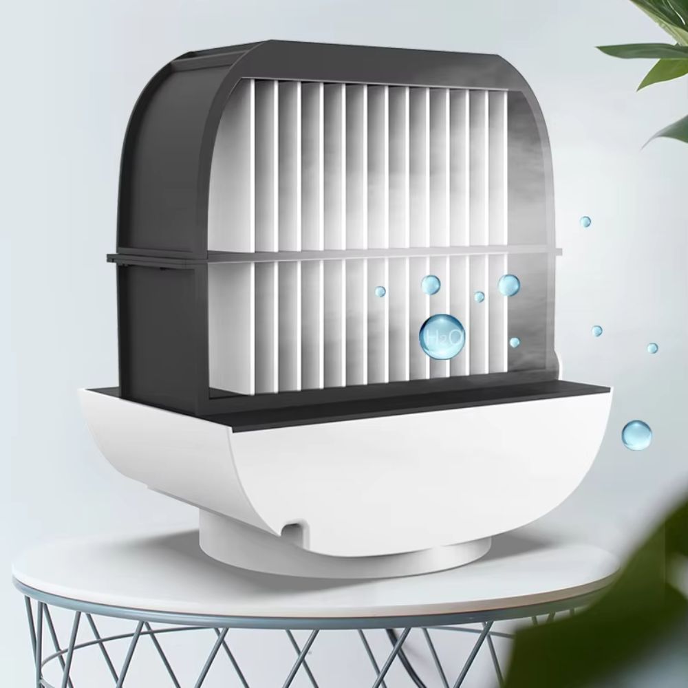 Negative Ion Cooling Fan Portable Design Humidification Fan Household Item Mini Fan Office Use