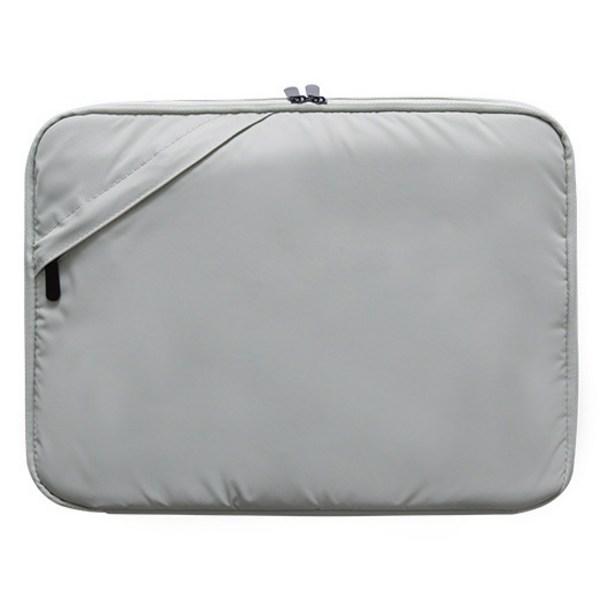 Witsi Simple Storage Laptop Handy Pouch, Light Gray