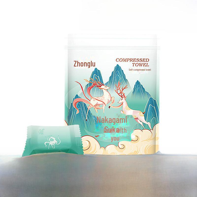 Портативное одноразовое банное полотенце из прессованного хлопка, 70x140 см, плотное и складное, для путешествий и использования в гостиницах