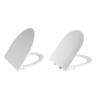 Universal Heated Toilet Seat Cover with Night Light & Intelligent Temperature Control