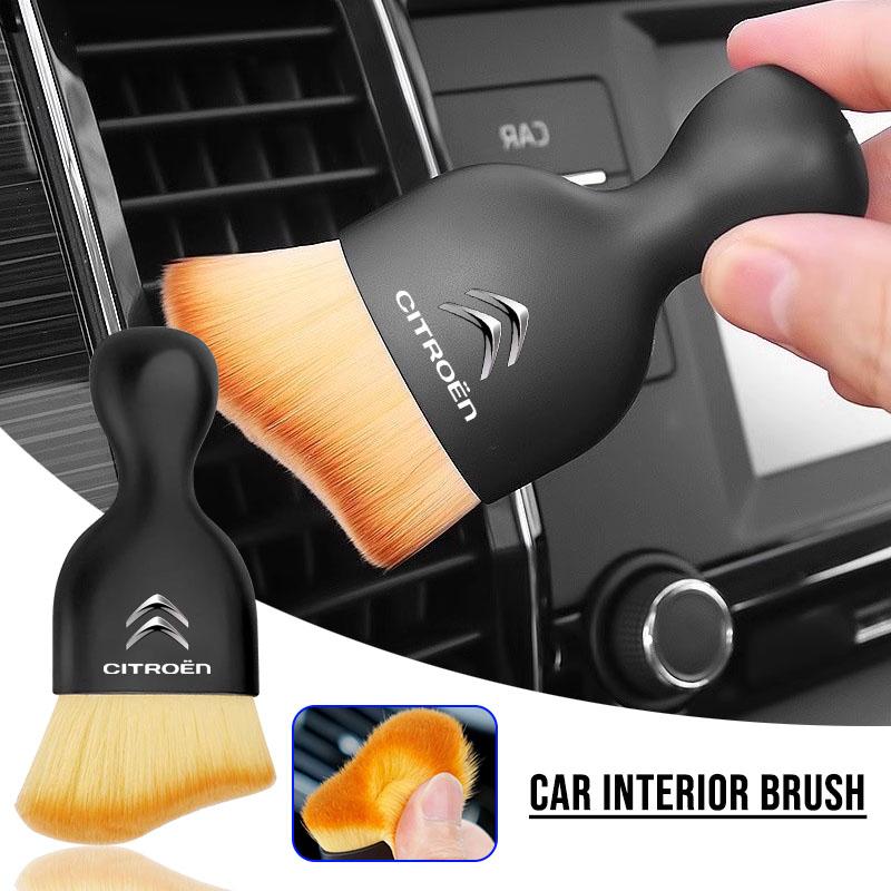Car Towels Cleaning Drying Cloth with Car Cleaning brush Car Goods For Citroen C1 C2 C3 C4 C5 C6 C8 C4L DS3 DS4 DS5 DS5LS DS6