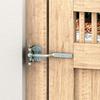 Door Lock Buckle Guard Latch Bolt Hinge Bolt Iron Bolt Toggle Latch Sliding Barn Door Bolt Galvanized Iron Right Barn Lock
