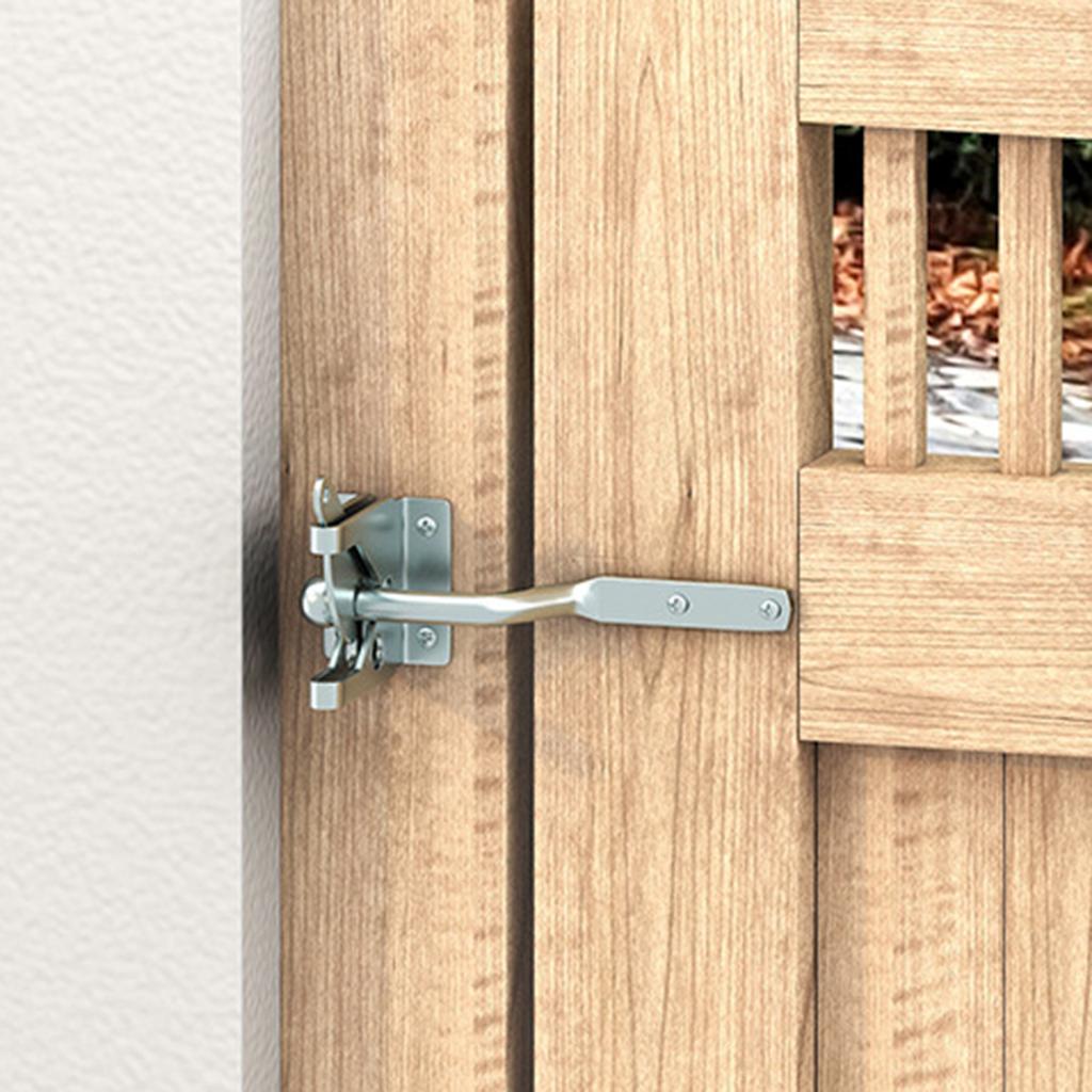 Door Lock Buckle Guard Latch Bolt Hinge Bolt Iron Bolt Toggle Latch Sliding Barn Door Bolt Galvanized Iron Right Barn Lock