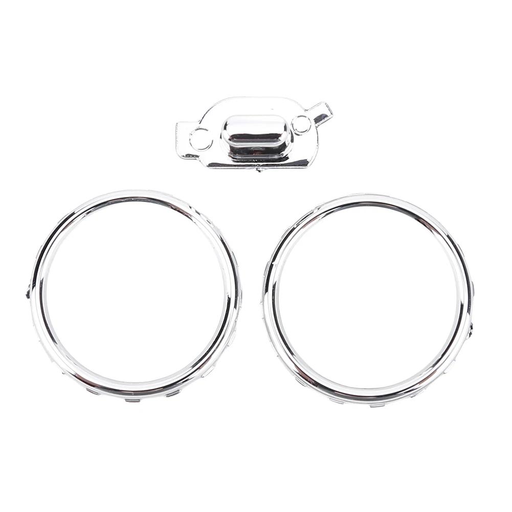 Акцентные кольца для джойстика Аксессуары для Xbox One Elite Series 2 Переключатели профилей Кнопки с отверткой Матовый хром