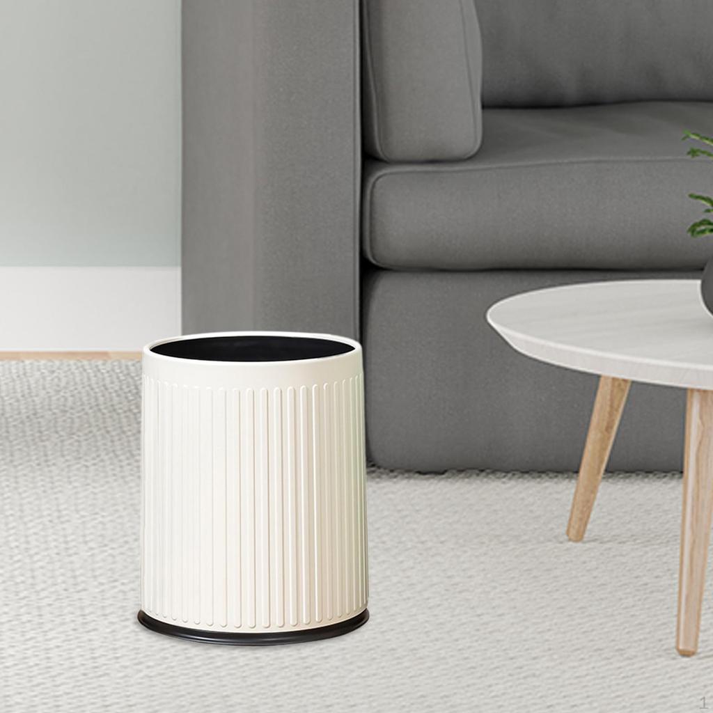 Домашнее мусорное ведро для гостиничного номера с открытым верхом, держатель для отходов большой вместимости