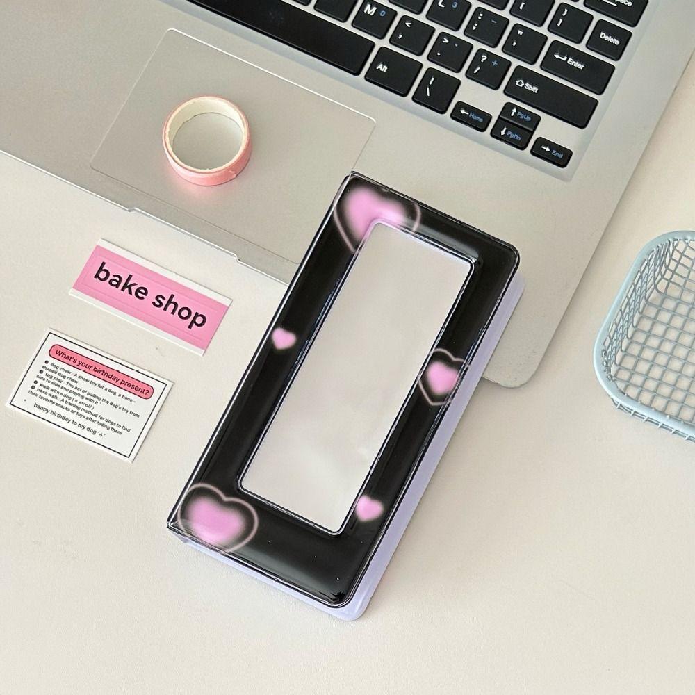 4 Grids Photo Album Storage Book 5 Inch Photocard Album Holder Kawaii Card Pack